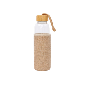 Glass Bottle With Sleeve